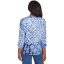Blusa con bordado floral