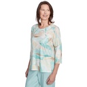Blusa bordada con flores bohemias
