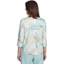 Blusa bordada con flores bohemias