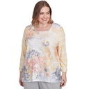 Blusa con geométrico de cachemira