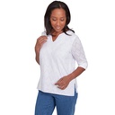 Blusa con medallón geométrico