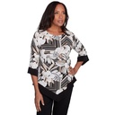 Blusa bordada con flores bohemias