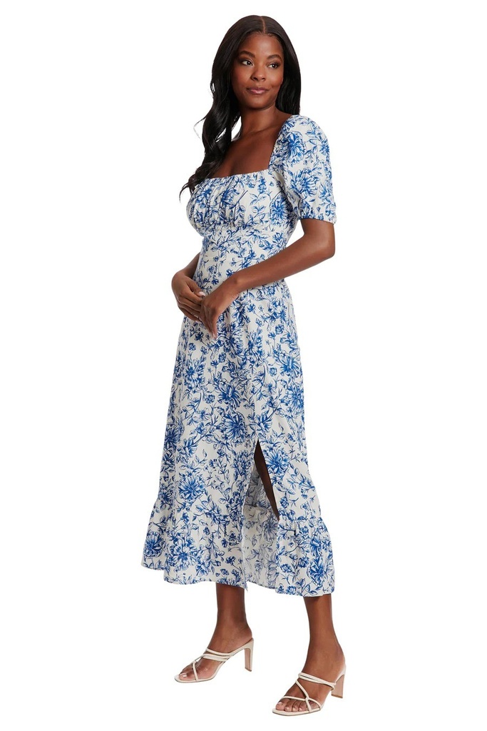 Vestido Maxi con manga corta