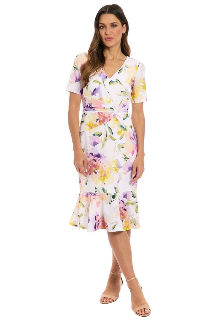 Vestido con escote corazon Lisa