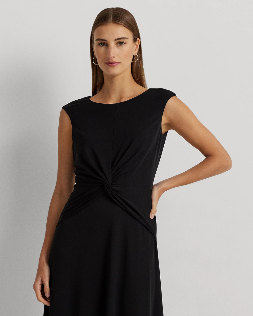 Vestido de jersey con twist al frente