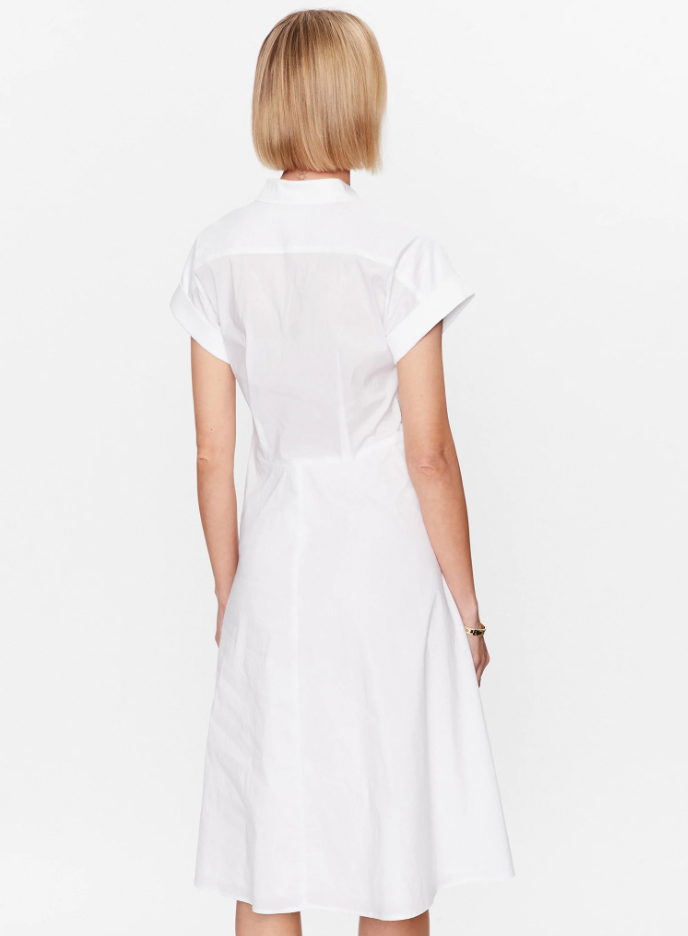 Vestido floral de manga 3/4