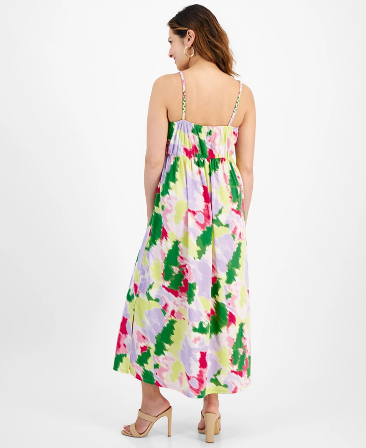 Vestido Eulalie de corte alto y bajo