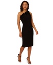 Vestido plisado de jacquard estampado