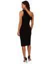 Vestido plisado de jacquard estampado