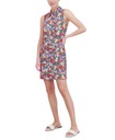 Vestido acampanado con estampado floral