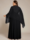 Elegante chal de gasa
