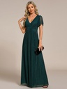 Vestido con aplicaciones florales