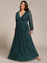 Vestido con aplicaciones florales