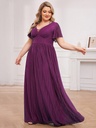 Vestido con aplicaciones florales