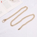 Cinturón de cadena de serpiente