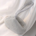 Bolso brillante geométrico