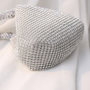 Bolso brillante geométrico