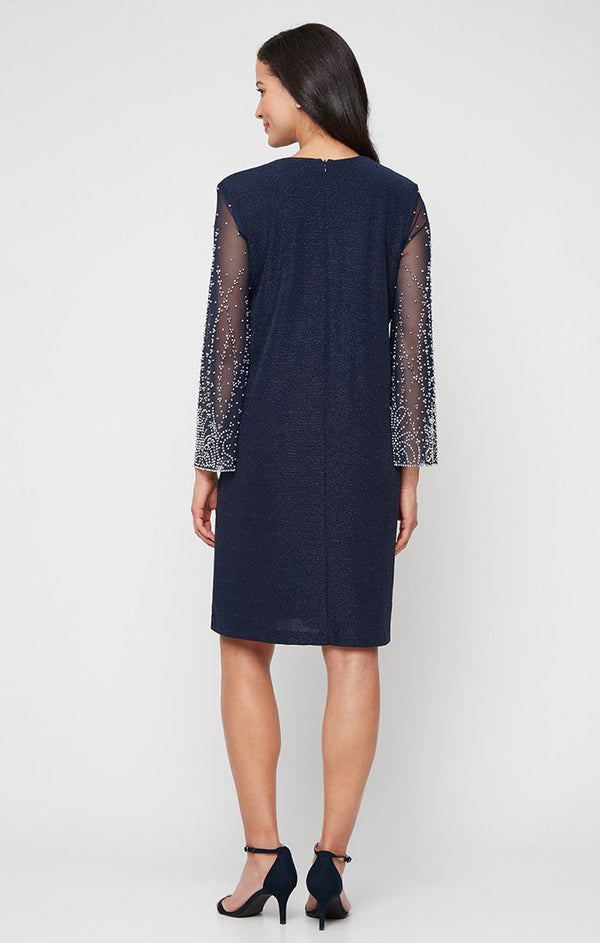 Vestido formal con encaje