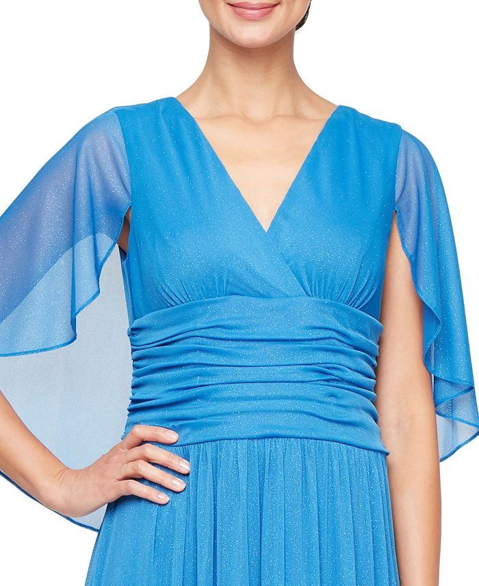 Vestido ajustado de manga corta