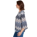 Camisera a rayas con detalles metálicos