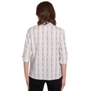 Camisera a rayas con detalles metálicos