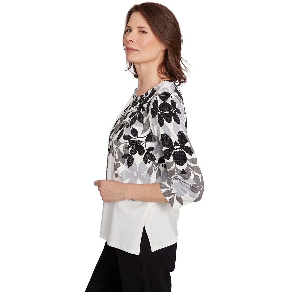 Camisera a rayas con detalles metálicos