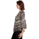 Blusa con ondas abullonadas