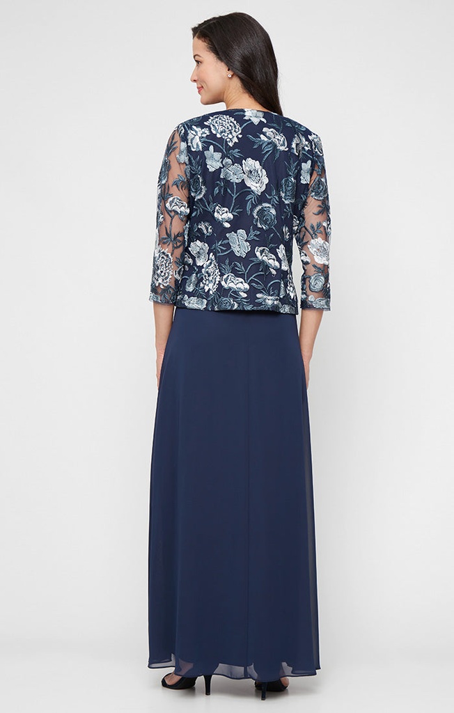 Vestido de encaje bordado con lentejuelas (copia)