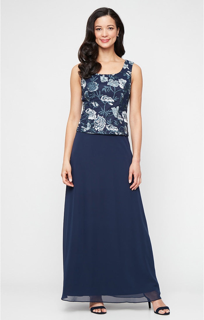 Vestido de encaje bordado con lentejuelas (copia)