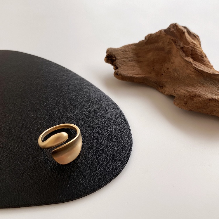 Anillo ajustable de maxi flor