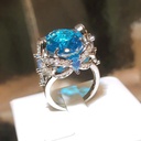Anillo ajustable de corazón