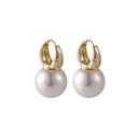 Aretes colgantes perlas