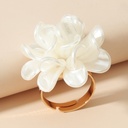Anillo ajustable de maxi flor