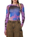 Blusa de seda Shimmer Lake