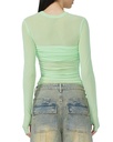 Blusa de seda Shimmer Lake