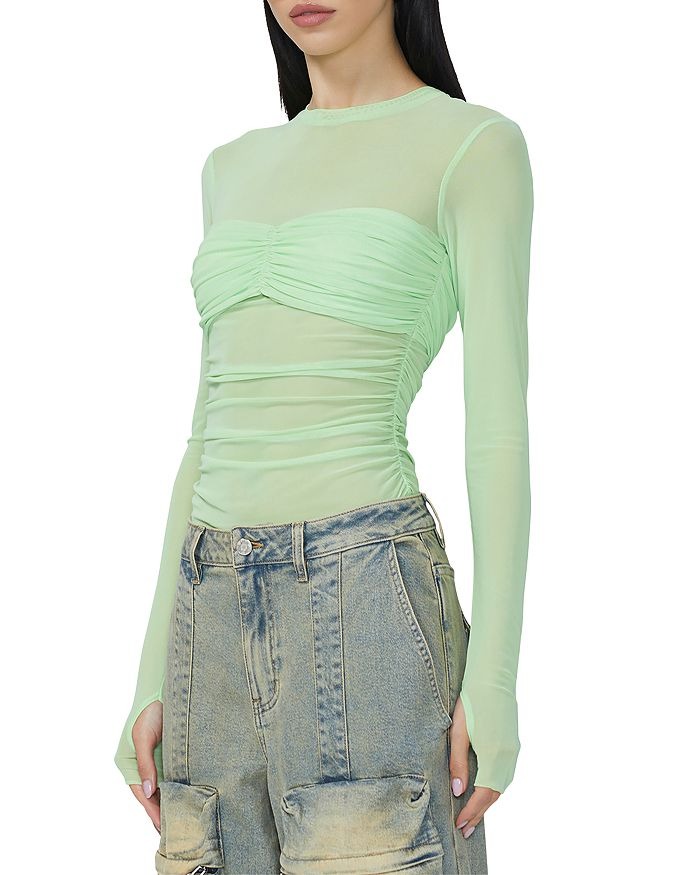Blusa estilo ilusión Sandrine