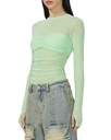 Blusa estilo ilusión Sandrine