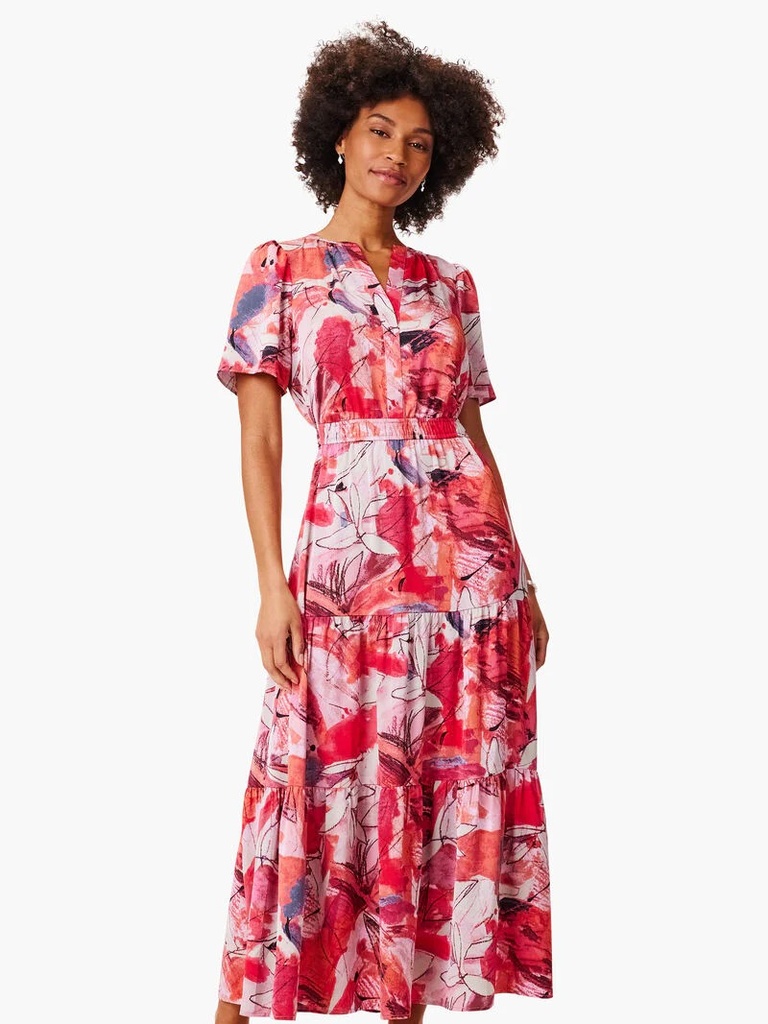 Vestido de ensueño con estampado Selah
