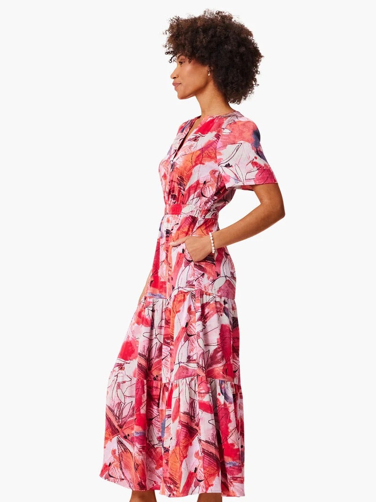 Vestido de ensueño con estampado Selah