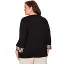 Camisera a rayas con detalles metálicos