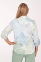 Blusa camisera de estampado floral