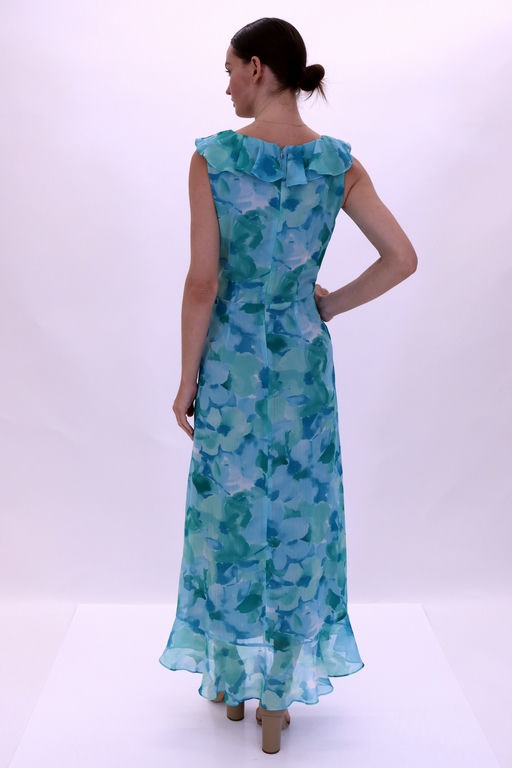 Vestido maxi floral Alessandra