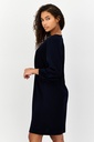 Vestido sastre con mangas abullonadas