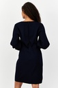 Vestido sastre con mangas abullonadas
