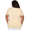 Blusa texturizada de diseño floral