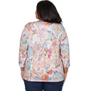 Blusa floral de diseño acuarela