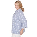 Blusa floral de diseño acuarela
