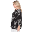 Blusa con medallón de patchwork