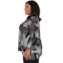 Blusa con medallón de patchwork