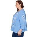 Blusa floral de diseño acuarela